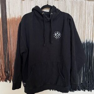 Black Howitzer ‘American Patriot’ hoodie with white accents; excellent condition